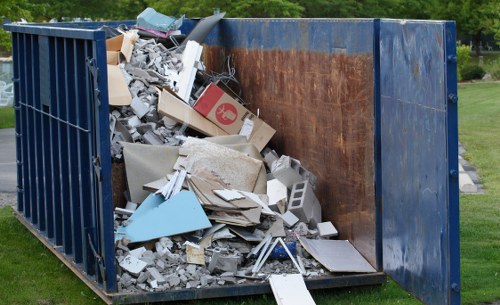 Residential construction waste removal services