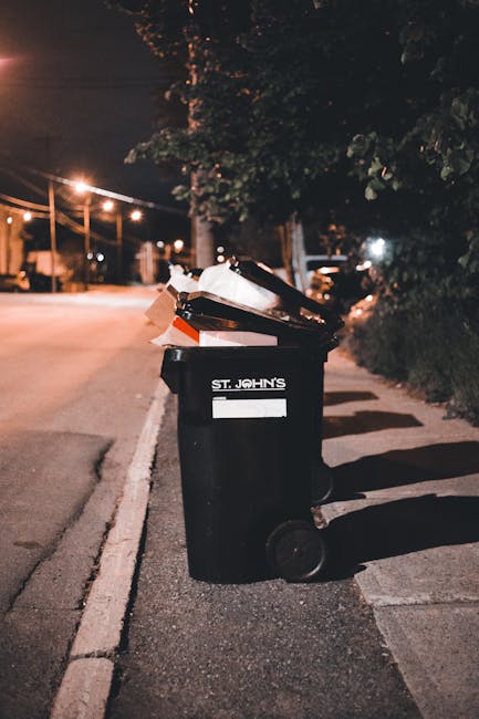 Pinner High Street rubbish collection pickup tips